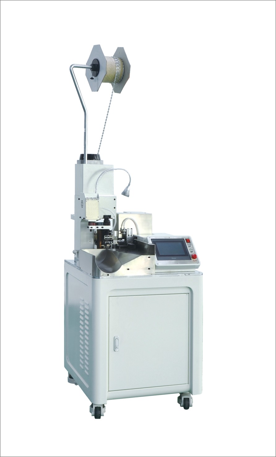 Automatic single head crimping+twisting machine