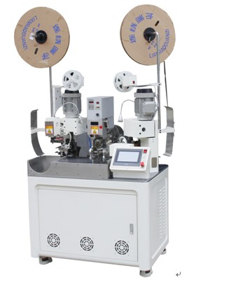 Fully Automatic Double-End Terminal Crimping Machine with Single-End Waterproof Grommet Insertion